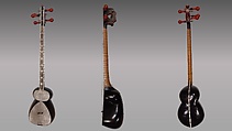 Tār, Wood, skin, ivory, Georgian
